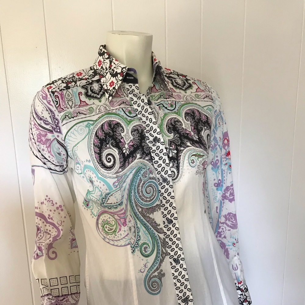 Multi Color Etro Blouse Size 40